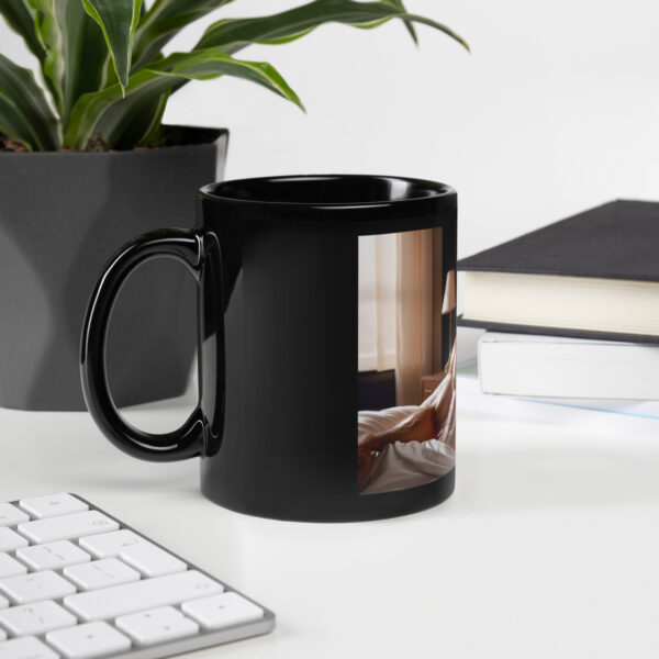 Black Glossy Mug - Image 2